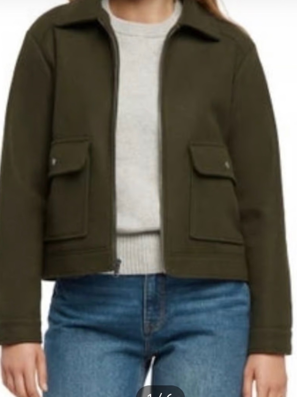Banana Republic women’s olive green jacket